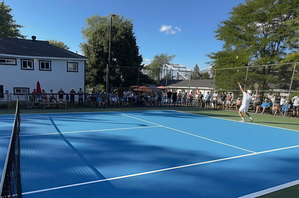 Terrain de tennis